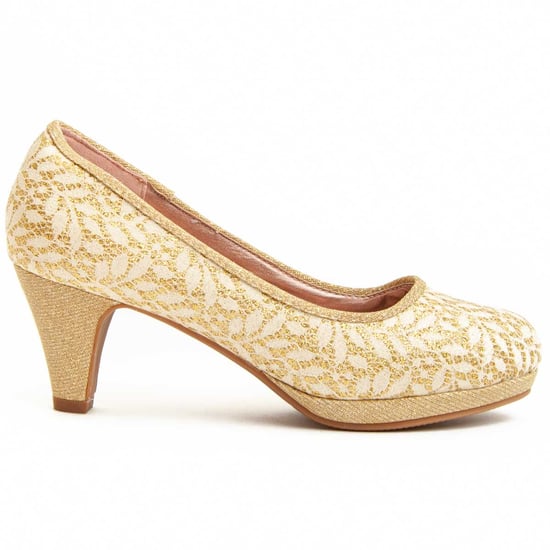 Zapato de Tacón Montevita Unne51 en Dorado - Image 2
