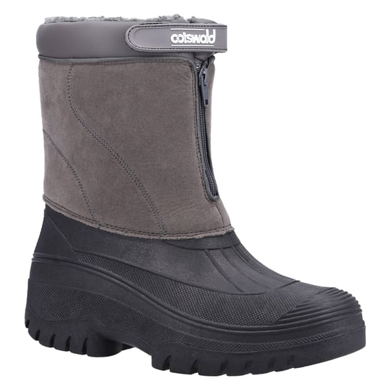 Cotswold Venture Synthetic Grey Wellington Boots - Image 5