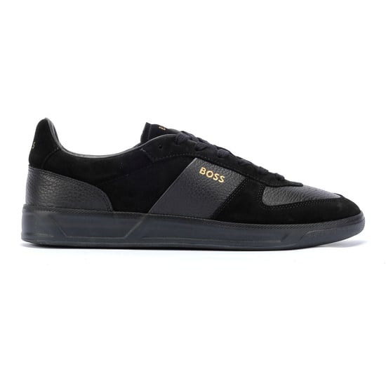 Zapatillas Negras para Hombre Boss Brandon de Ante/Cuero - Image 5