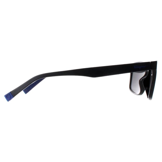 Salvatore Ferragamo Rectangle Mens Black Grey SF938S