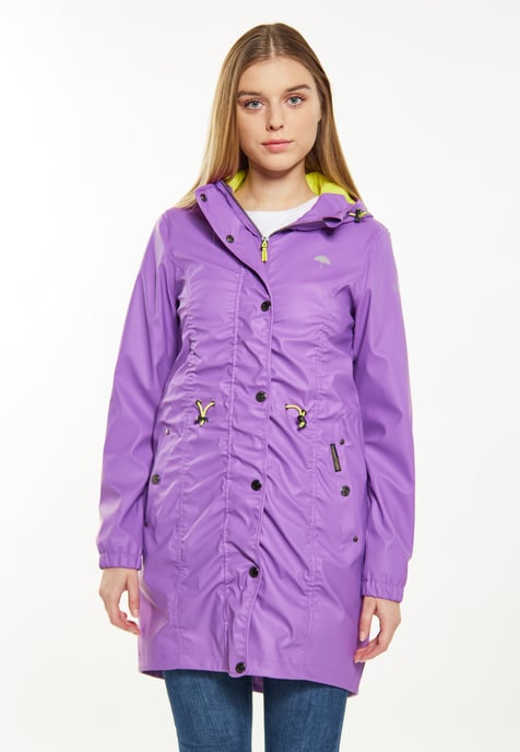 Schmuddelwedda raincoat women purple - Image 3