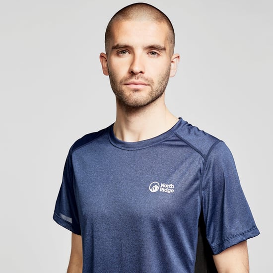 North Ridge Men's Resistance Short Sleeve Moisture Wicking Baselayer Shirt