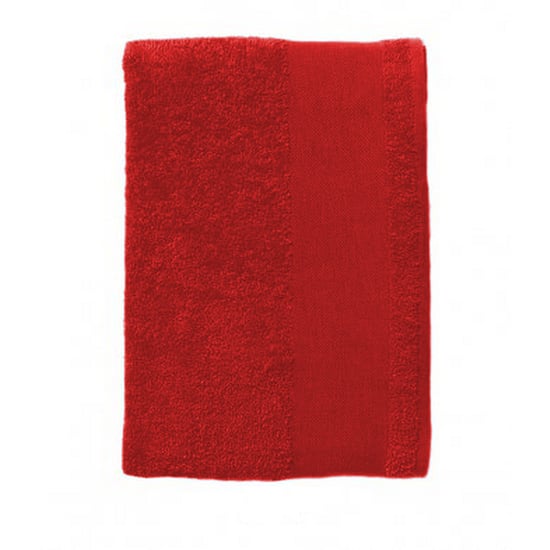 SOLS Island 100 Bath Sheet / Towel (100 X 150cm) (Red) - Image 2