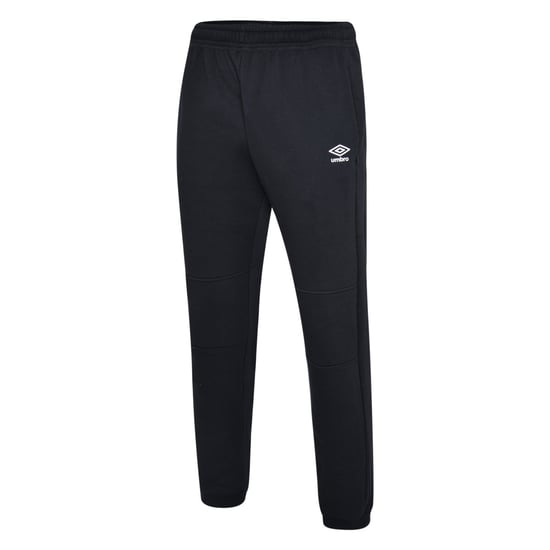 Umbro Mens Club Leisure Jogging Bottoms (Black/White) - Image 1