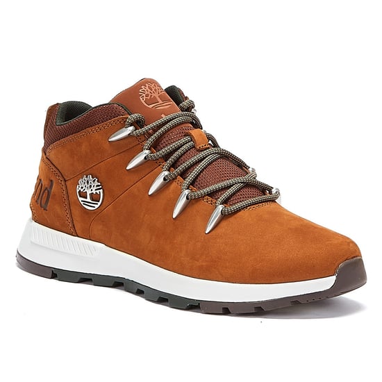 Botas Timberland Sprint Trekker Nubuck Mid para hombres en marrón óxido - Image 2