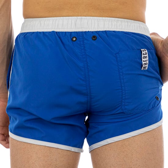 Bikkembergs Pantalones Cortos para Hombre Patch Azul - Image 5