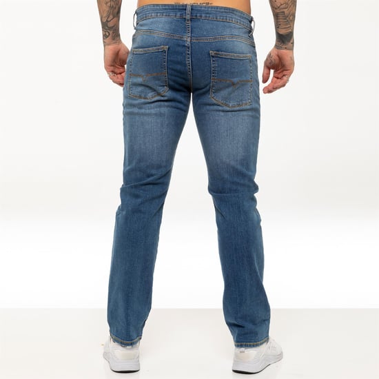 Kruze Vaqueros rectos elásticos para hombre - Image 4