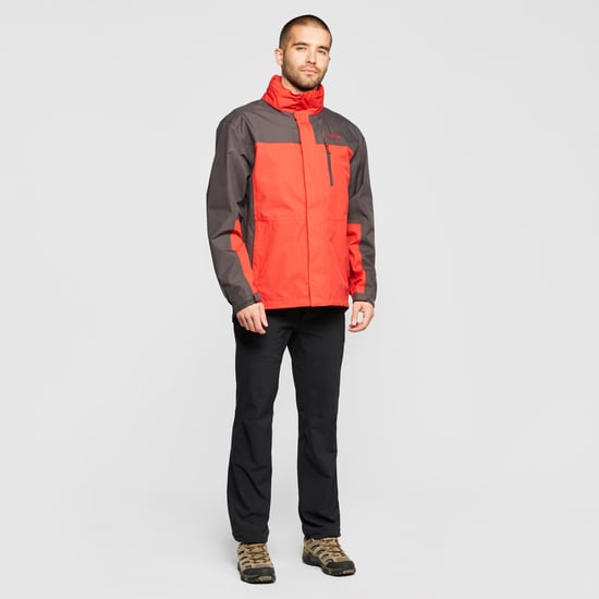 Peter Storm Men's Pennine II Waterproof Jacket with Rollaway Hood, Hiking Raincoat