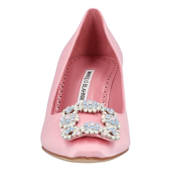 Manolo Blahnik Hangisi 070 Pump Pink - Image 5