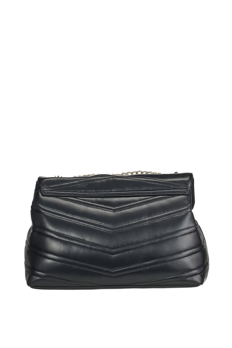 Bolso de Hombro Mediano Acolchado Privilege Color Negro - Image 2