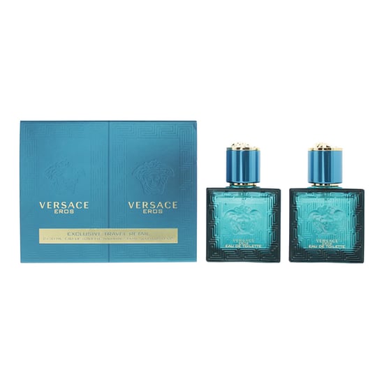 Versace Eros 2 Piece Gift Set: Eau De Toilette 30ml - Eau De Toilette 30ml - Image 1