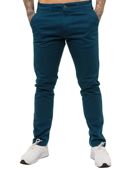 Pantalón chino Enzo Slim Fit Stretch para hombre - Image 2