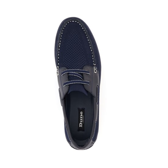 Dune Mens Blaim - Perforated Boat Shoes - Image 3