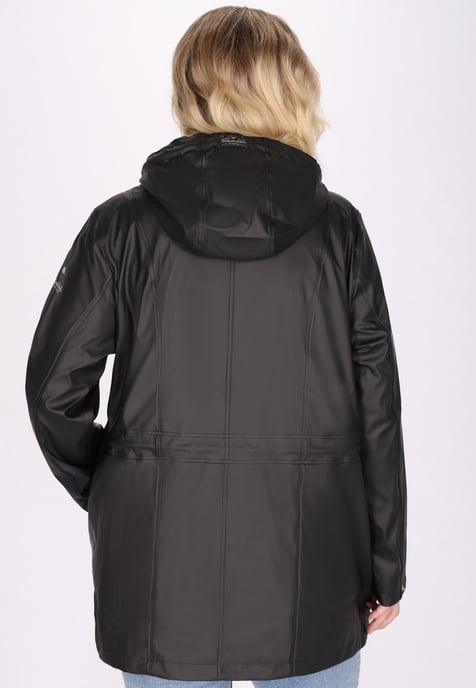 Schmuddelwedda raincoat women black - Image 4
