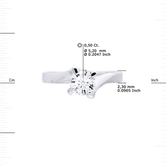DIADEMA - Ring - Diamond - White Gold
