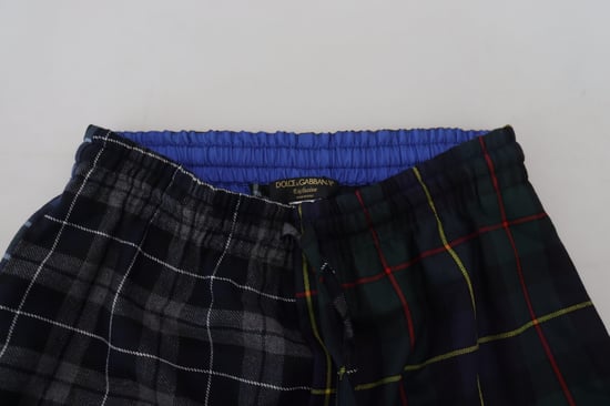 Pantalones Jogger de Lana A cuadros - Image 5