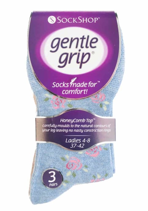 Gentle Grip - 6 Pares Calcetines No Elásticos Gentle Grip Mujer - GG46 - Image 2