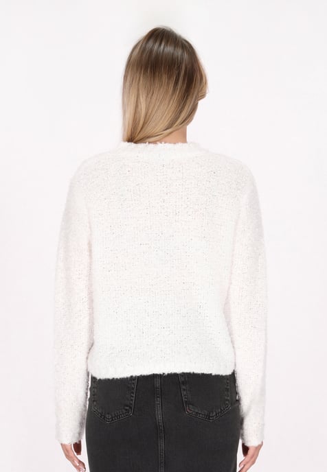 Mymo sweater women white - Image 4