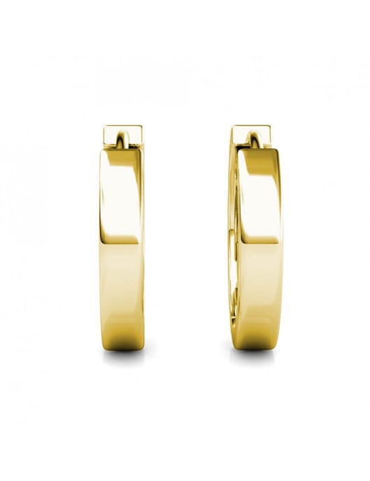 Pendientes Eclat - Oro y Cristal - Image 5