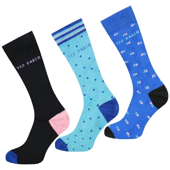 Ted Baker Twotk paquete de 3 calcetines para hombre en surtido - Image 1