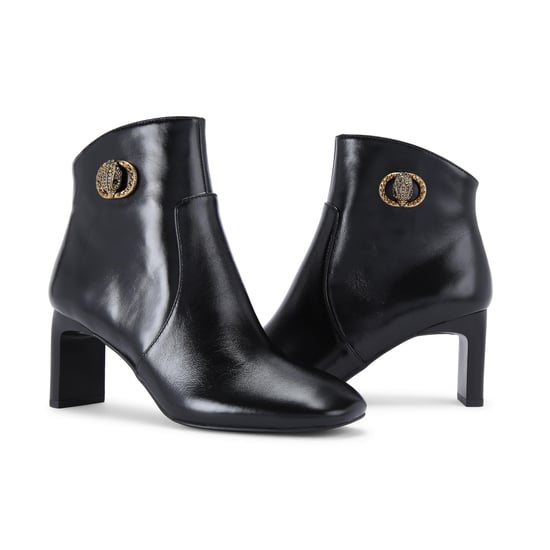 Kurt Geiger London Leather Chelsea Square Toe Booties