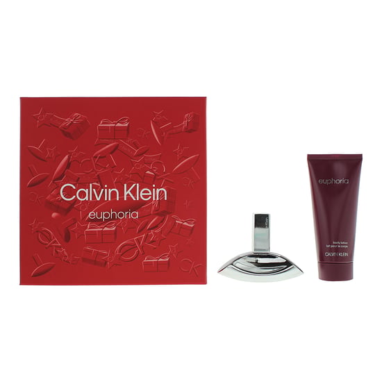 Calvin Klein Euphoria For Women Eau De Parfum 30ml + Body Lotion 100ml Gift Set