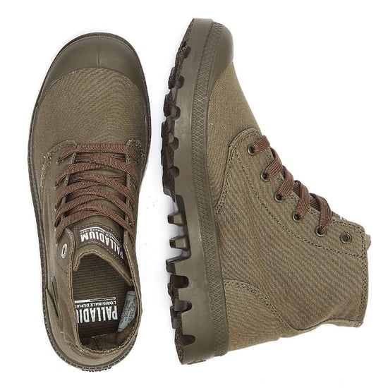 Palladium Pampa Hi Mono Chrome Green Boots - Image 6