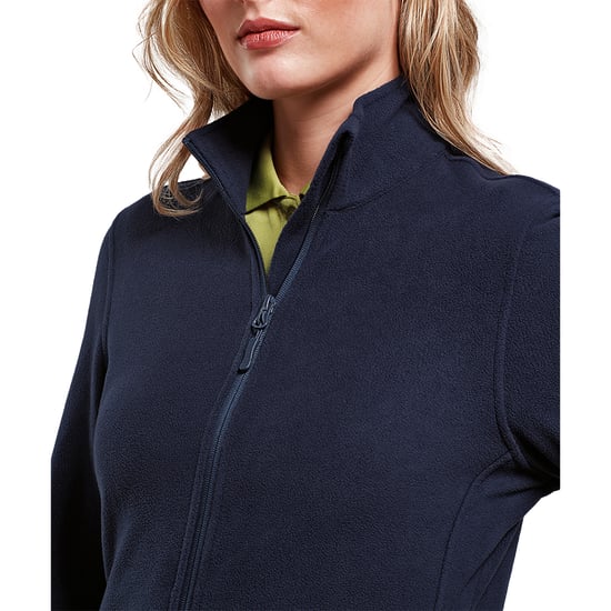 Premier Womens/Ladies Recyclight Full Zip Fleece Jacket (Navy) - Image 2