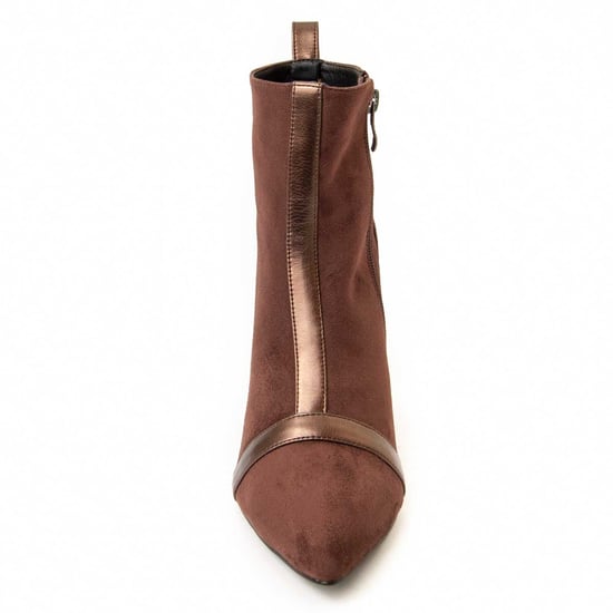 Montevita Heel Ankle Boot Cella In Brown