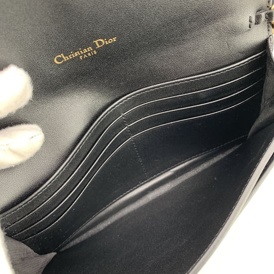 Dior Leather Wallet Saddle Wallet On Chain - Image 6