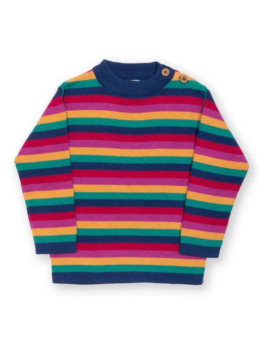 Kite Clothing Rainbow Stripe Jumper