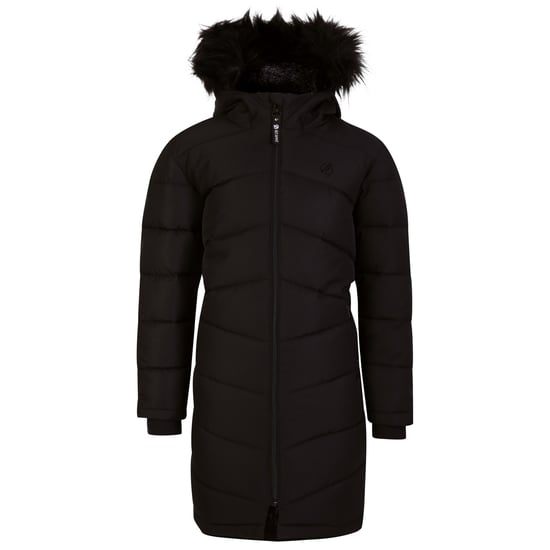 Dare 2B Girls Striking III Quilted Parka (Black)