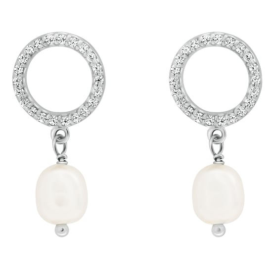 Orphelia 'Spa' Women's 925 Sterling Silver Drop Earrings - Silver ZO-7575 - Image 2