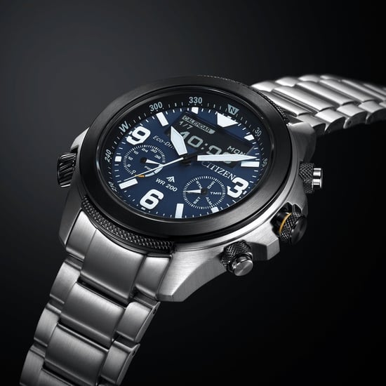 Citizen Promaster Land U822 Men's Silver Watch JV1006-51L - Image 3