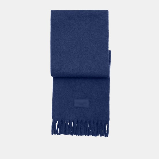 Coach Rubber Patch Brushed Muffler
