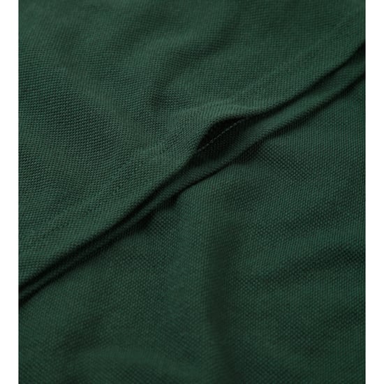 Russell Mens Ripple Collar & Cuff Short Sleeve Polo Shirt (Bottle Green) - Image 5