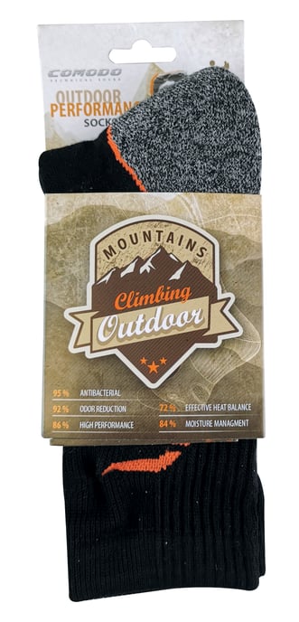 COMODO - Calcetines de Senderismo de Bambú para Verano | Talón y Puntera Acolchados Anti Ampollas | Hombres y Mujeres - Image 2