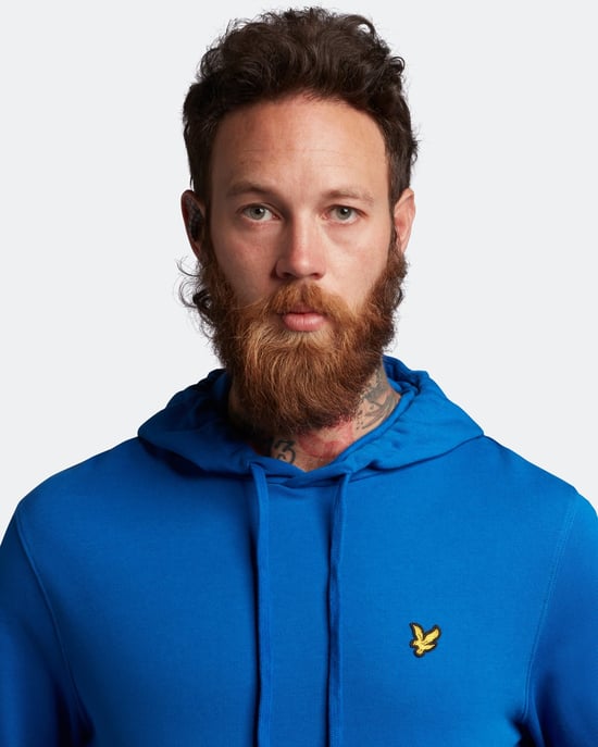 Lyle & Scott Pullover Hoodie in Blue - Image 5