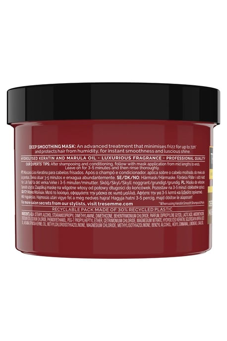 Keratin Smooth 'Mask' Deep Smoothing, 4x of 440ml