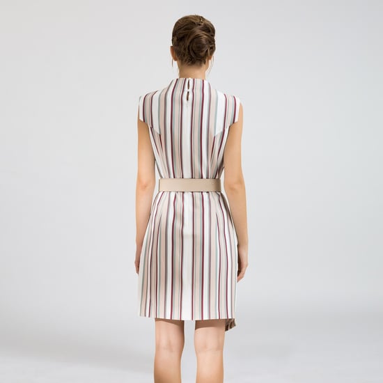 Crossed Panels Tailor Dress - Image 2