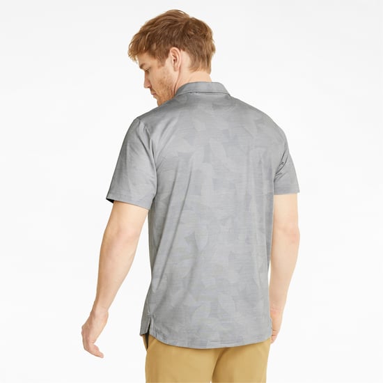 PUMA Mens CLOUDSPUN Leaflet Golf Polo Shirt