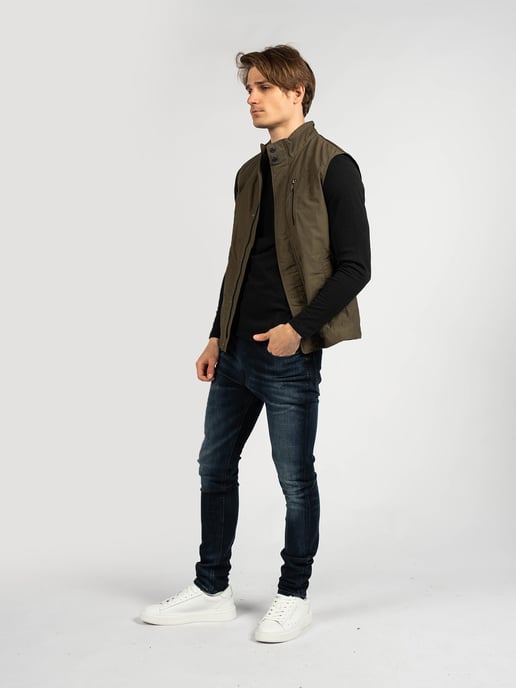 Chaleco Geox Vincit Hombre Verde - Image 5