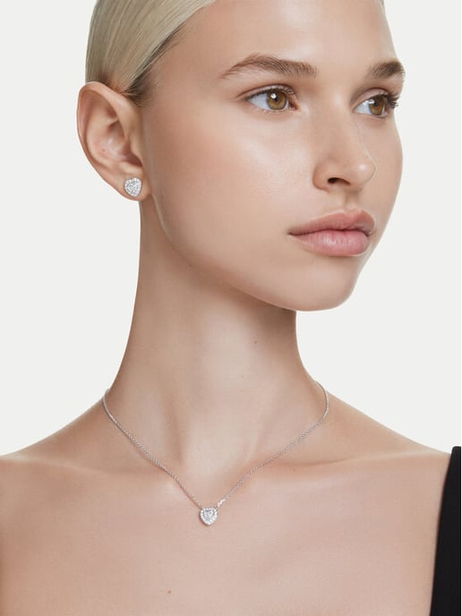 Swarovski 'Ss25 Capsule' Women's Base Metal Necklace - Silver 5720852 - Image 5