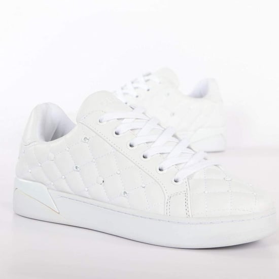 Zapatillas Guess Reea para mujer con aplicación de logotipo - Image 2