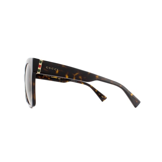 Gafas de sol Gucci GG0459S 002 Havana Brown Gradient - Image 3