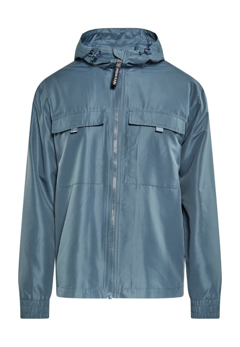 Schmuddelwedda Anorak Men grey blue - Image 1