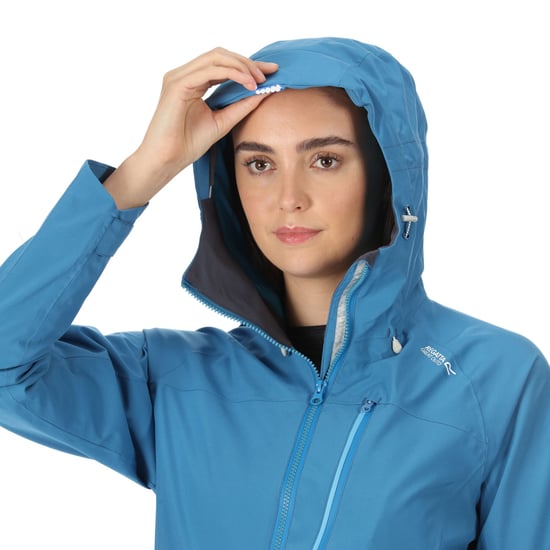 Regatta Womens/Ladies Britedale Waterproof Jacket (Vallarta Blue) - Image 5
