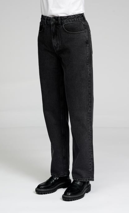The Original Performance Loose Jeans - Washed Black Denim