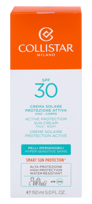Collistar Active Protection Sun Cream Face Body 30 150ml - Image 2