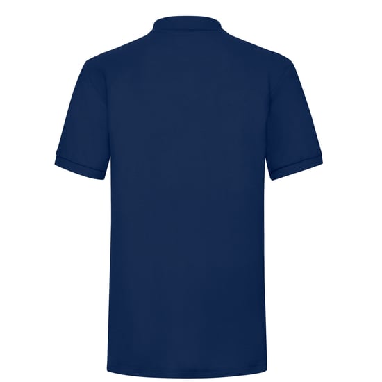 Fruit of the Loom Mens Polycotton Pique Heavy Polo Shirt (Navy) - Image 2